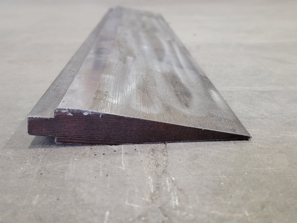 Custom 30 Degree Forming Punch 5.5 in. Tall 3 ft long