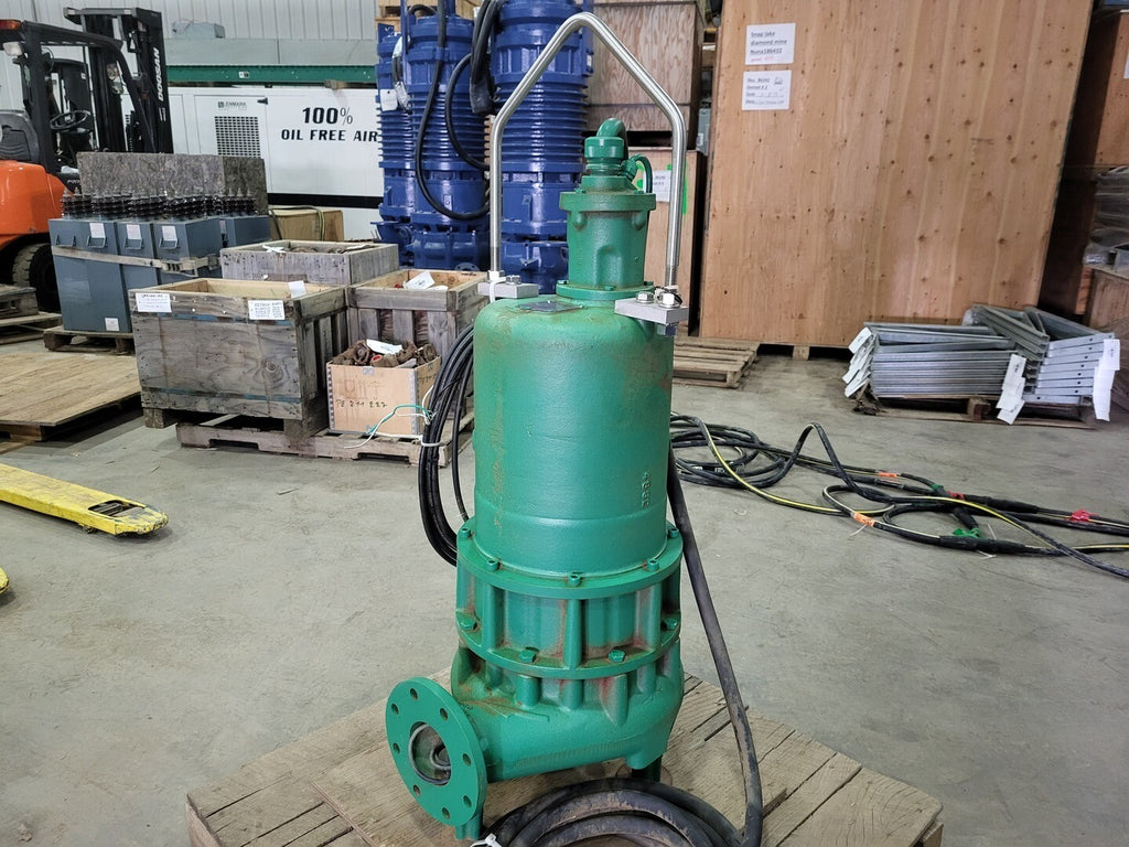 PENTAIR-HYDROMATIC Submersible Solids Handling Pump S4LRC4000M5-2 40HP 575V 3-Ph