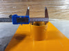 Rectangular Steel Base Flange w/ 2" Threaded Pipe