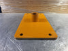 Rectangular Steel Base Flange w/ 2" Threaded Pipe