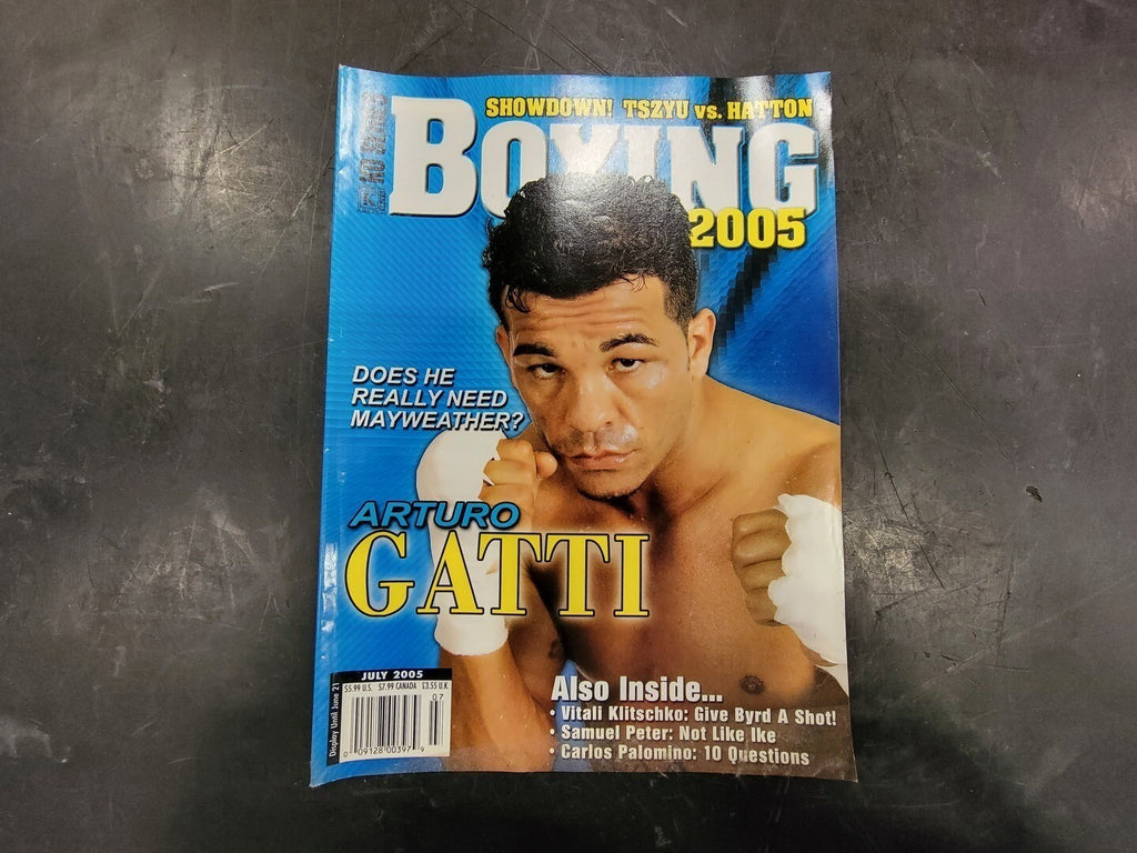 KO SERIES BOXING July 2005 Magazine Arturo Gatti