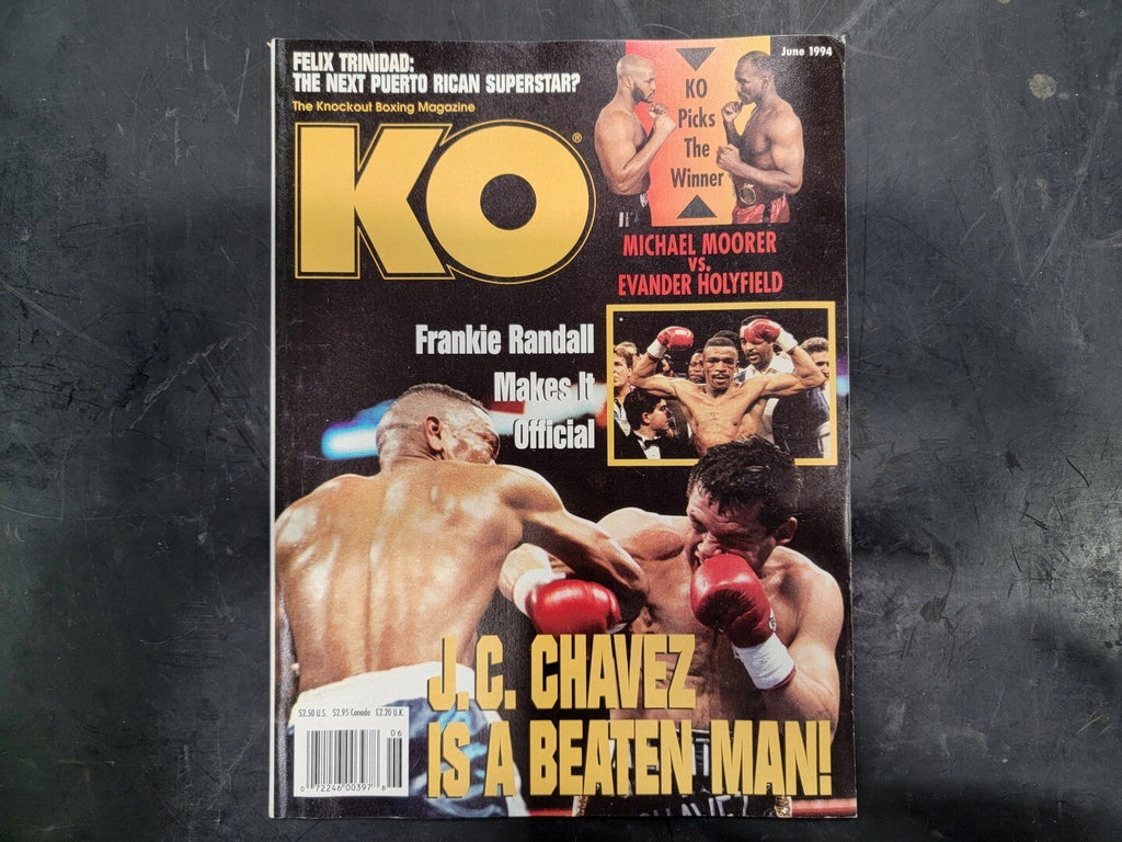 KO June 1994 Magazine Julio Cesar Chavez 