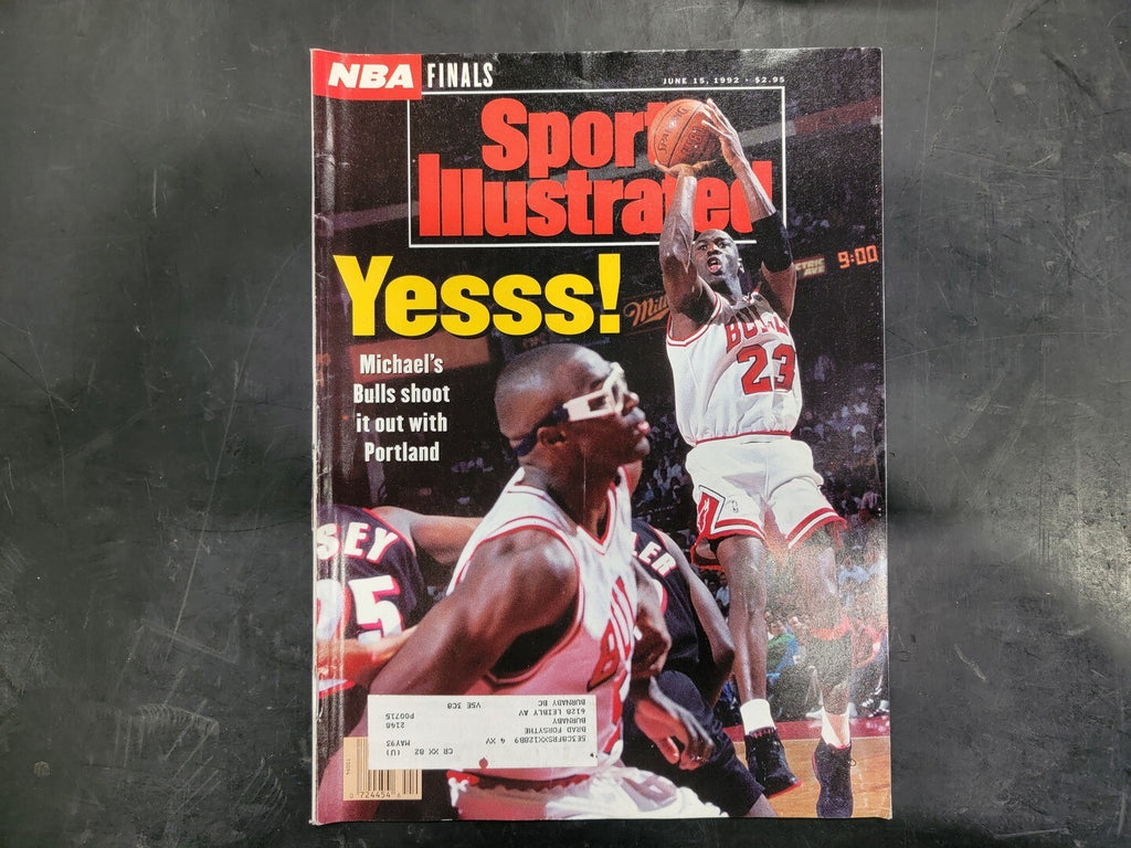 SPORTS ILLUSTRATED June 15, 1992 Magazine Michael Jordan