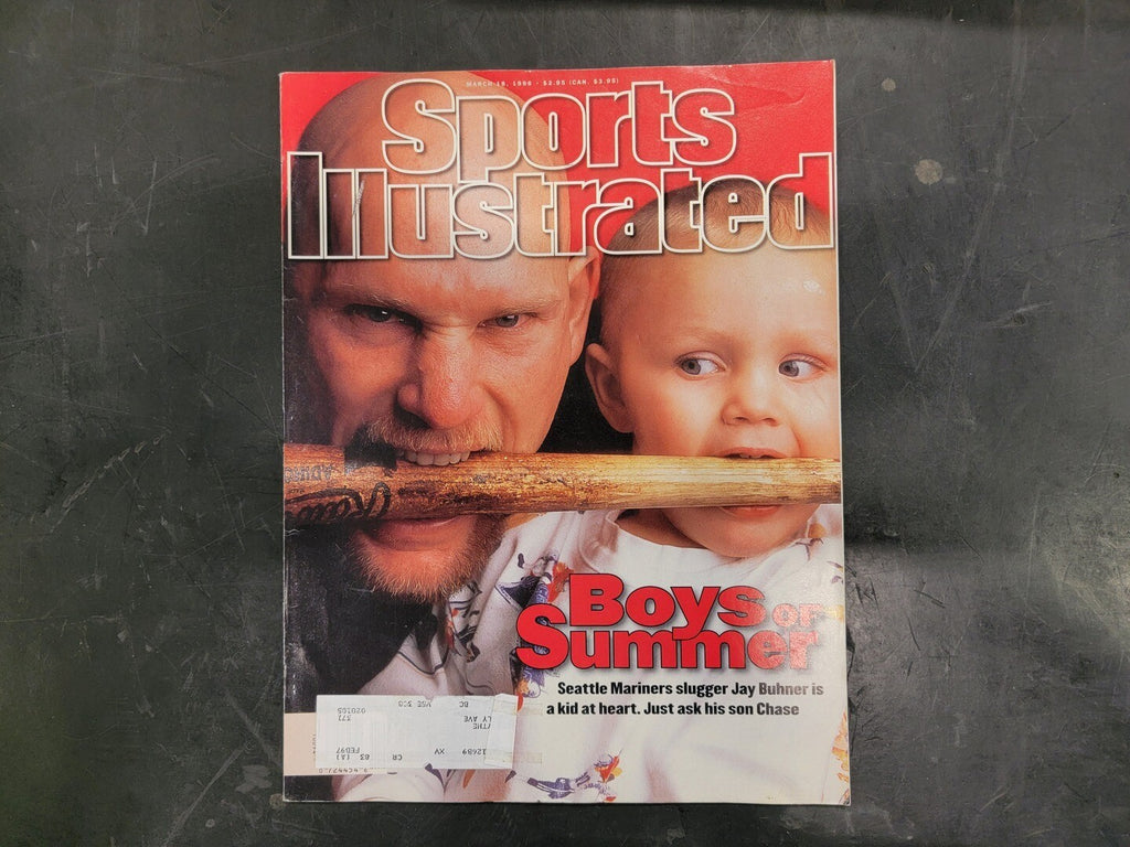 SPORTS ILLUSTRATED March 18, 1996 Magazine Jay Buhner