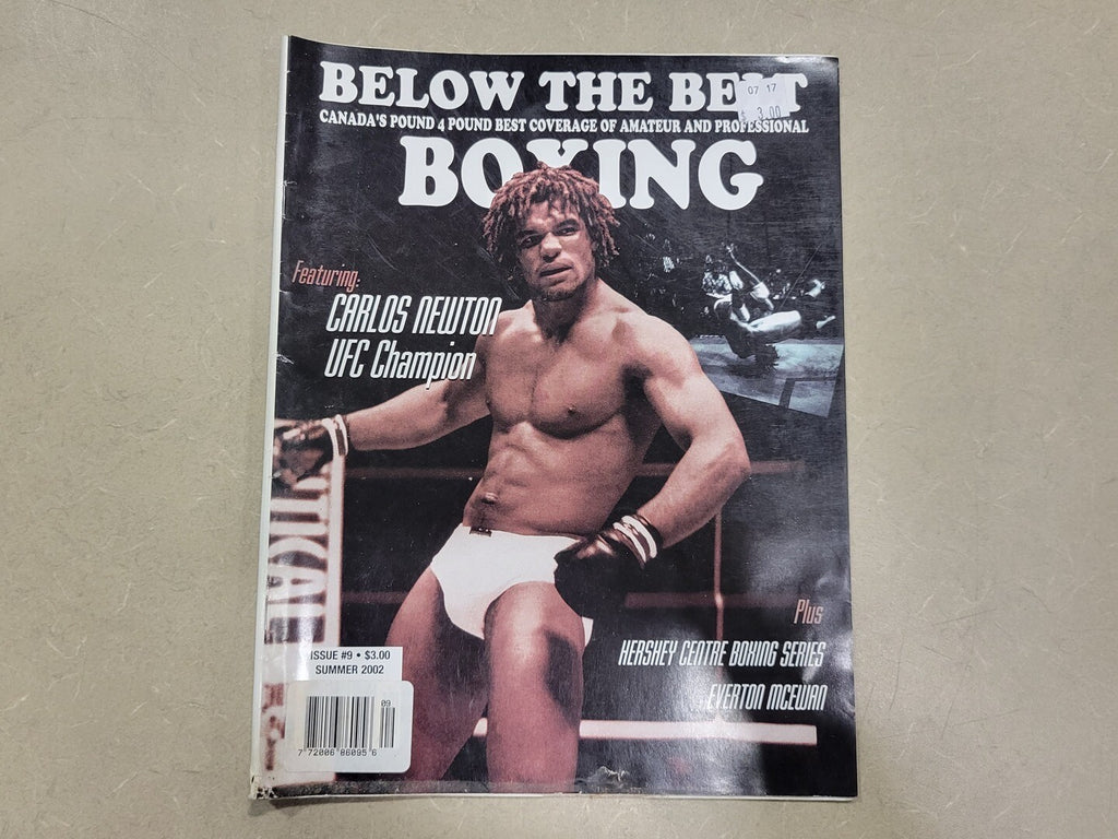 BELOW THE BELT Summer 2002 Magazine Carlos Newton