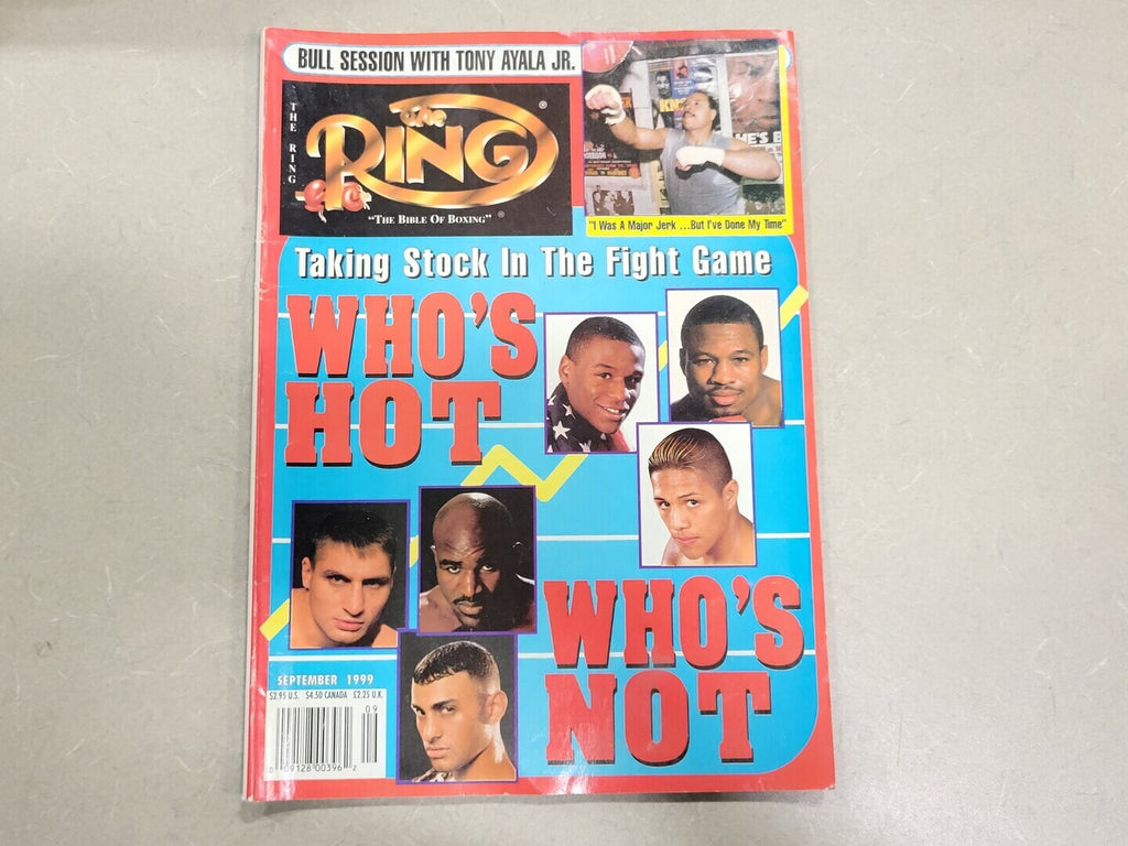THE RING September 1999 Magazine Taking Stock in The Fight Game 