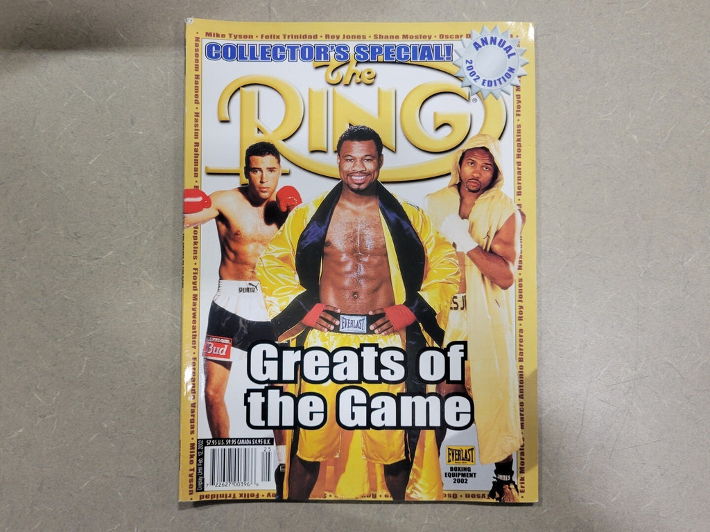 THE RING 2002 Magazine Greats of the Game