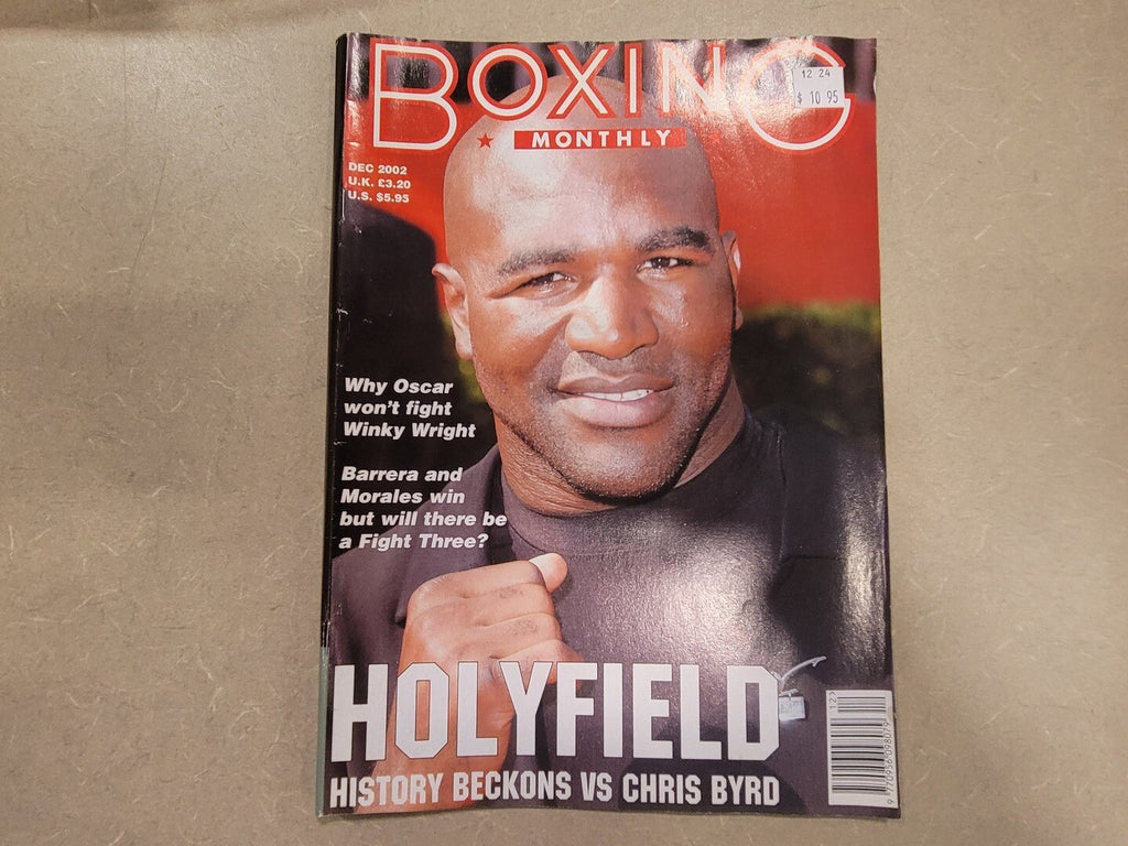 BOXING MONTHLY December 2002 Magazine Evander Holyfield