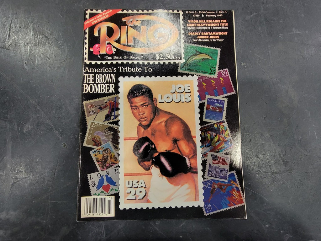 THE RING February 1933 Magazine Joe Louis