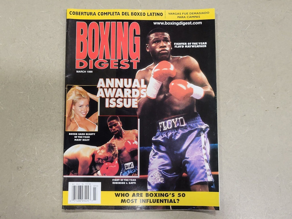 BOXING DIGEST March 1999 Magazine Floyd Mayweather 