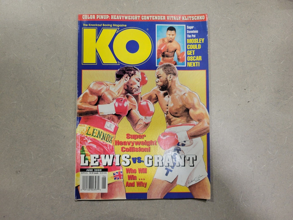 KO June 2000 Magazine Lewis vs Grant 