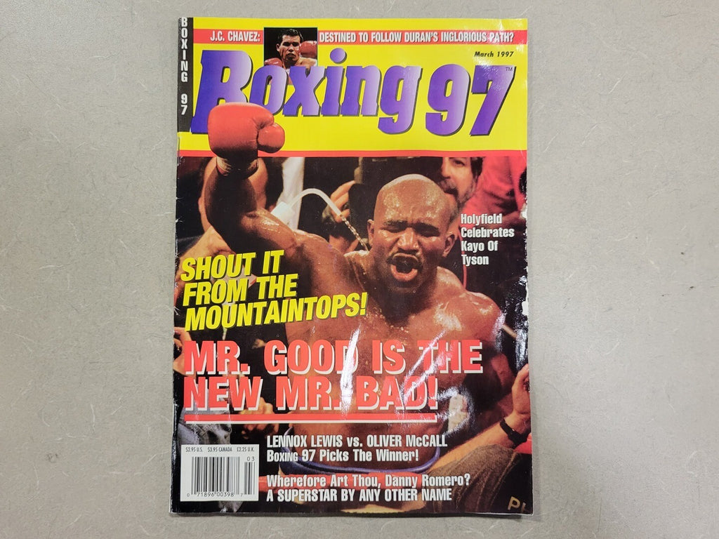 BOXING 97 March 1997 Magazine Evander Holyfield