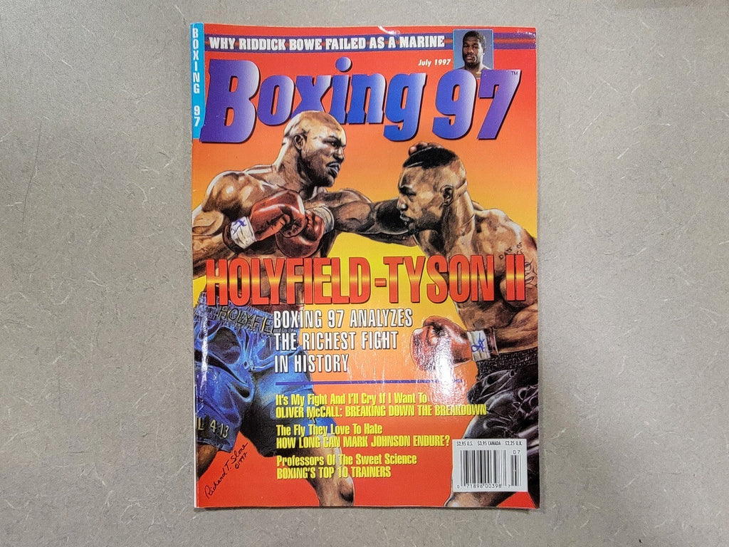 BOXING 97 July 1997 Magazine Holyfield Vs. Tyson