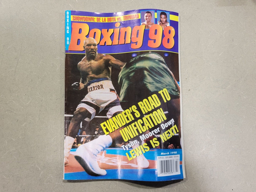 BOXING 98 March 1998 Magazine Evander Holyfield 