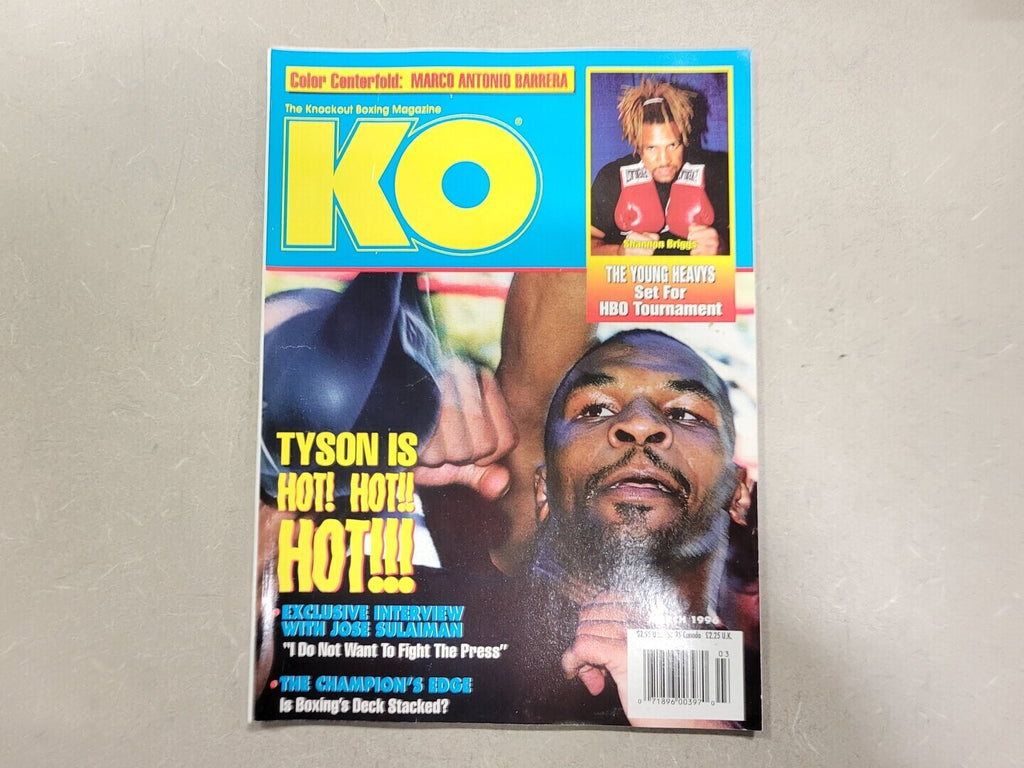 KO March 1996 Magazine Mike Tyson
