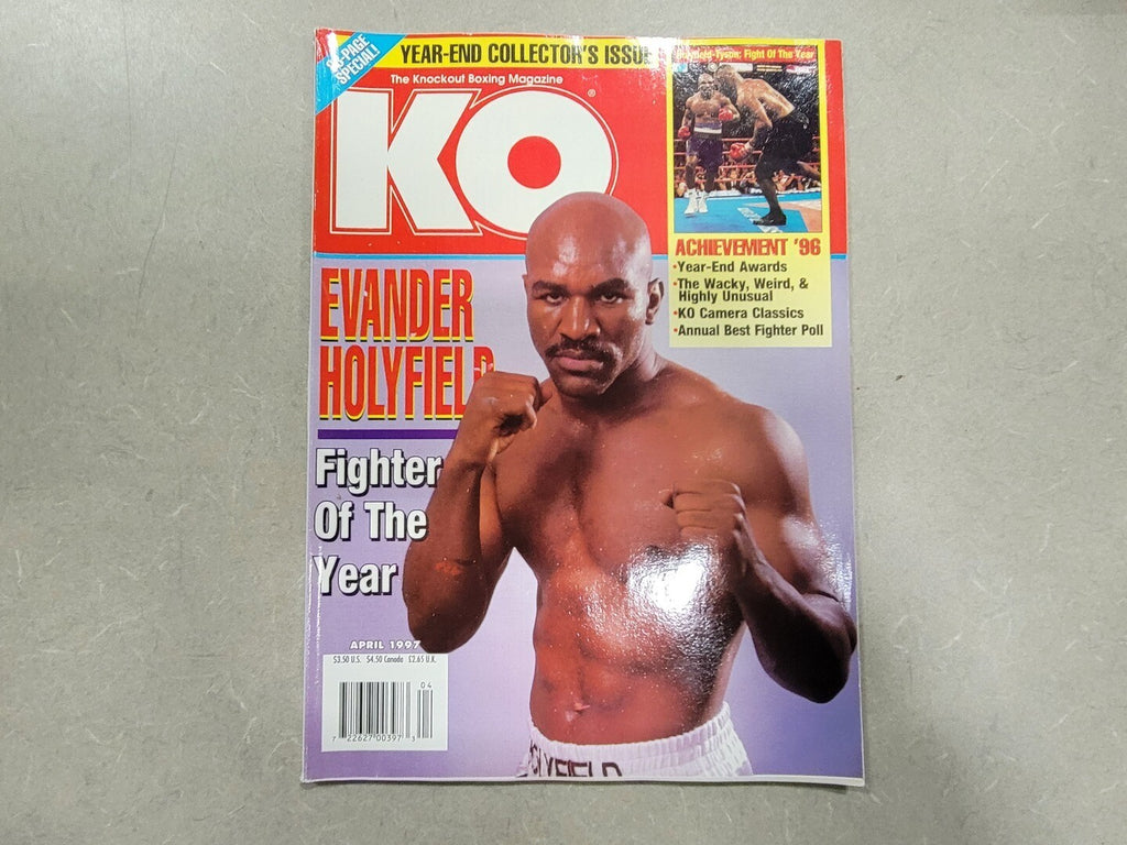KO April 1997 Magazine Evander Holyfield