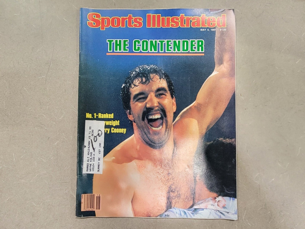 SPORTS ILLUSTRATED May 4, 1981 Magazine Gerry Cooney