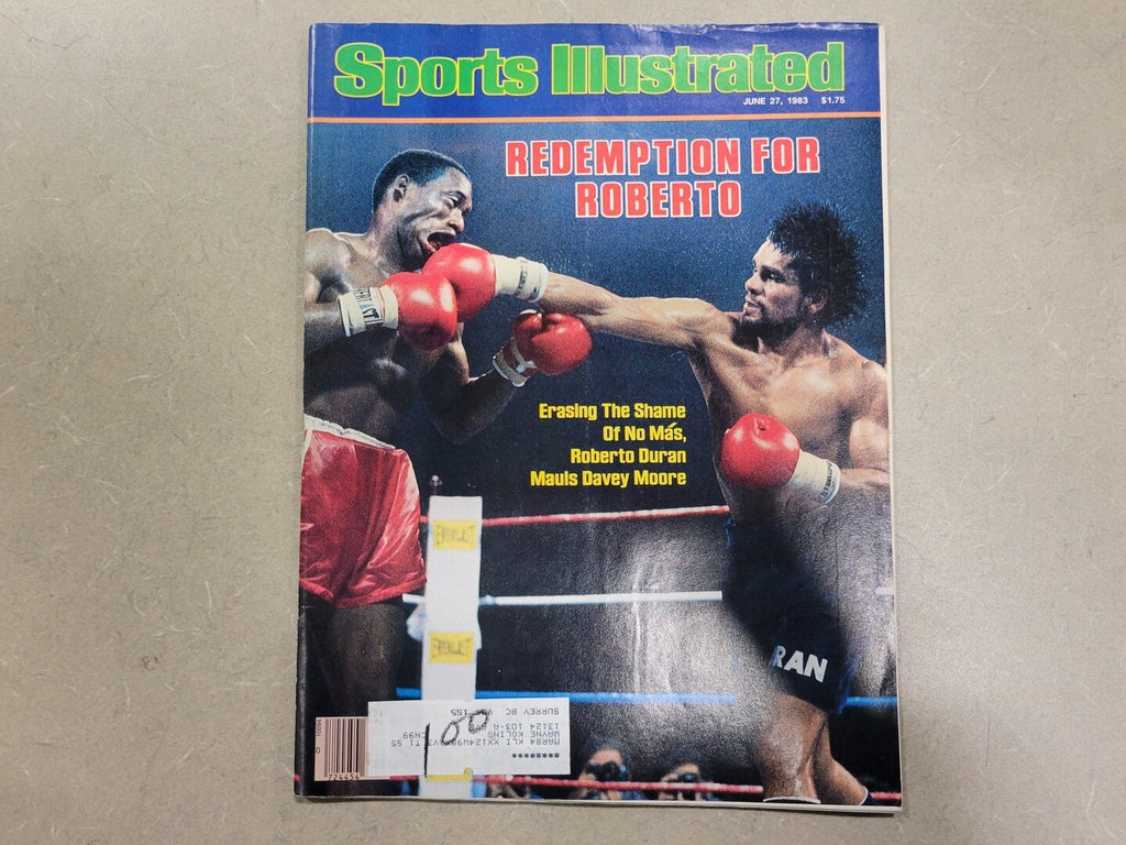 SPORTS ILLUSTRATED June 27, 1983 Magazine Roberto Duran vs Davey Moore