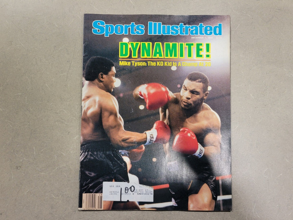 SPORTS ILLUSTRATED December 1, 1986 Magazine Mike Tyson & Trevor Berbick