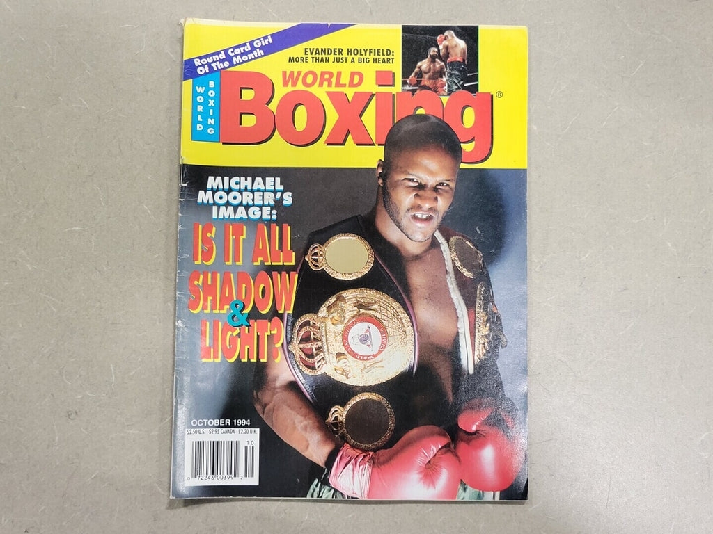 WORLD BOXING October 1997 Magazine Michael Moorer