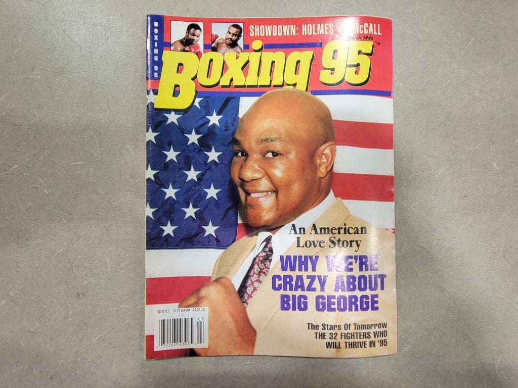 BOXING 95 March 1995 Magazine George Foreman 