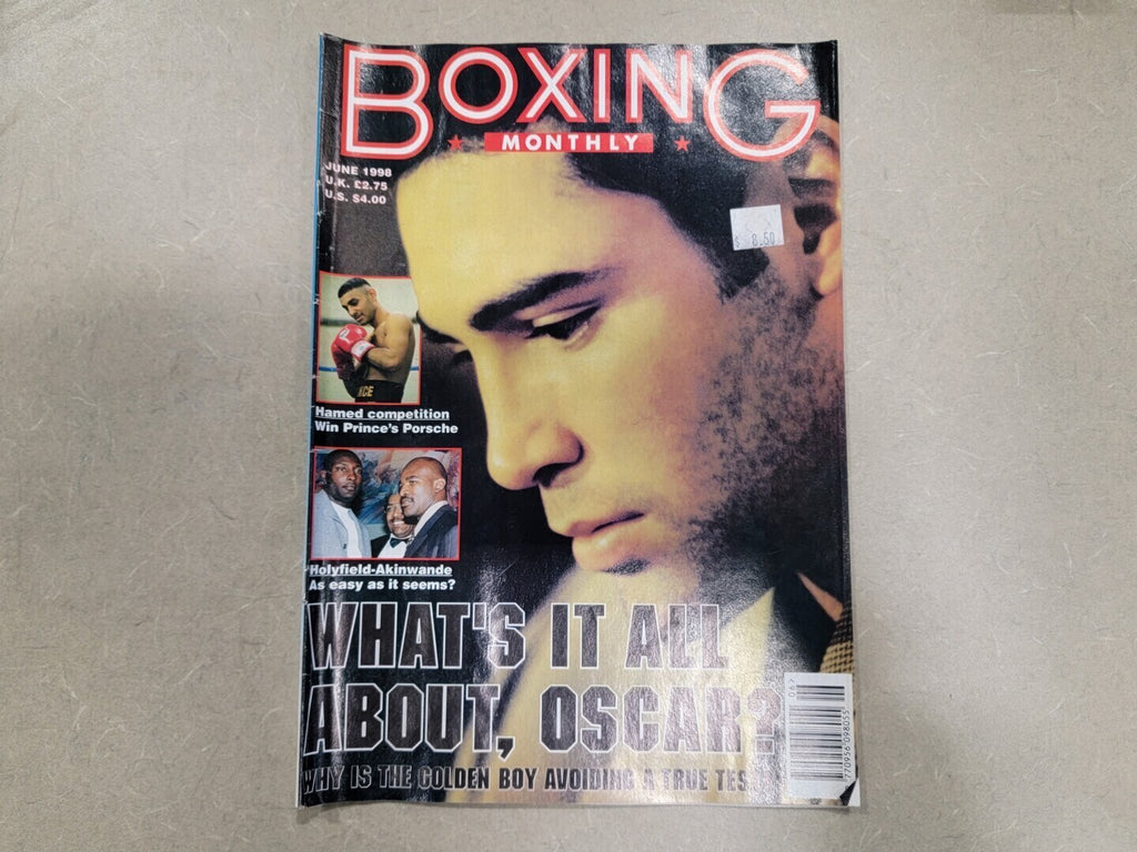 BOXING MONTHLY June 1998 Magazine Oscar De La Hoya
