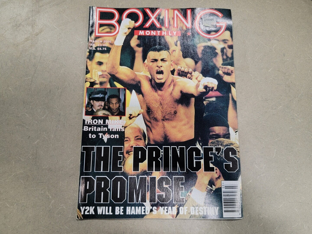 BOXING MONTHLY March 2000 Magazine The Prince's Promise