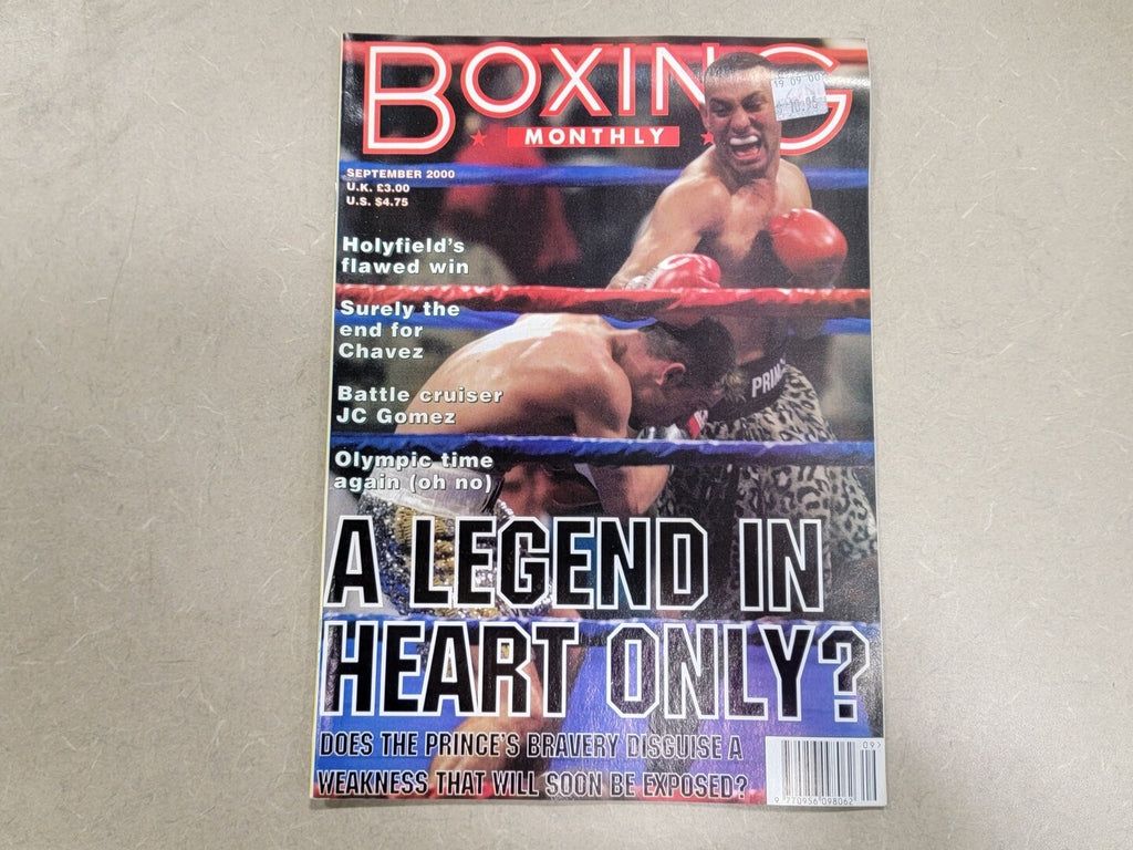 BOXING MONTHLY September 2000 Magazine Naseem Hamed