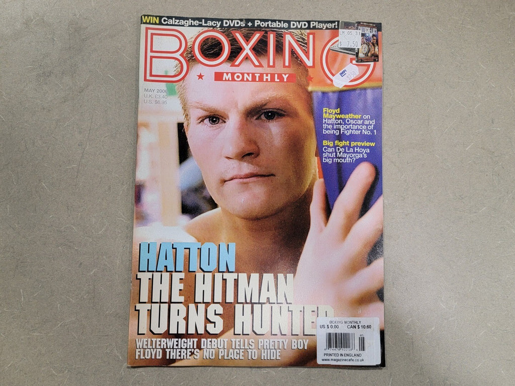 BOXING MONTHLY May 2006 Magazine Hatton