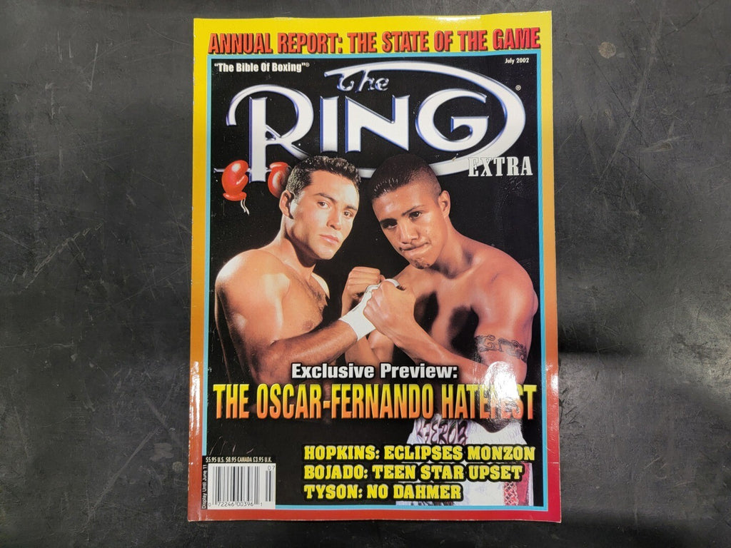 THE RING July 2002 Magazine Oscar- Fernando