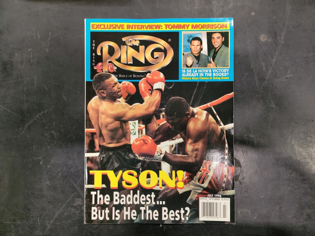 THE RING July 1996 Magazine Mike Tyson