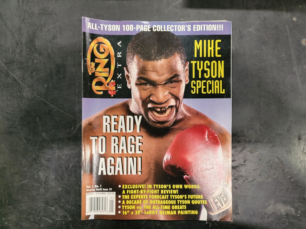 THE RING Volume 1 Magazine Mike Tyson No. 1