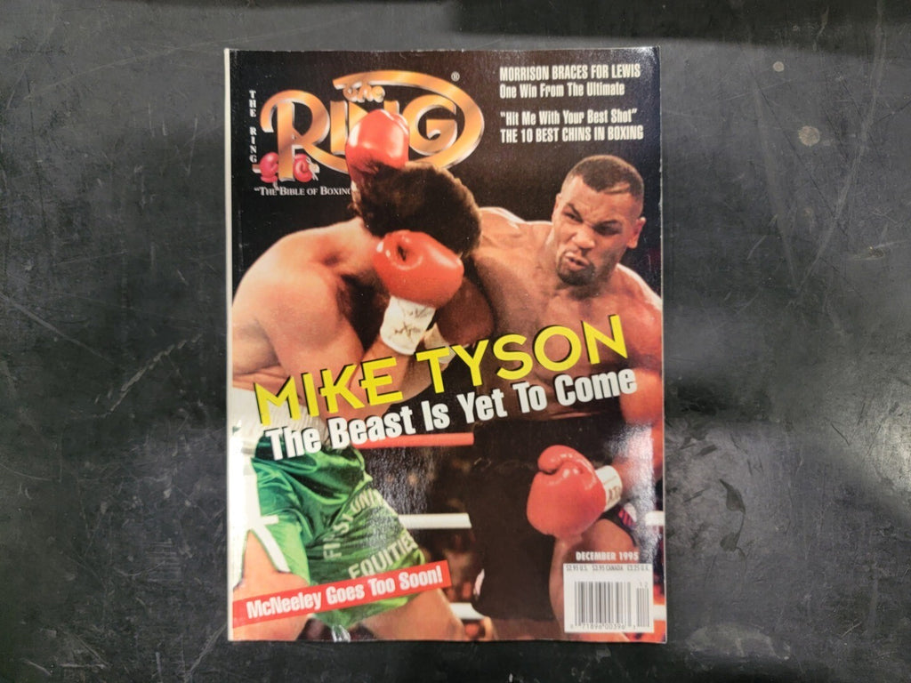 THE RING December 1995 Magazine Mike Tyson