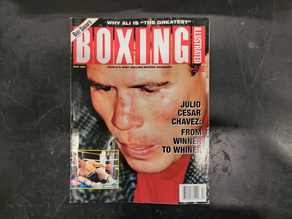 BOXING ILLUSTRATED April 1994 Magazine Julio Cesar Chavez