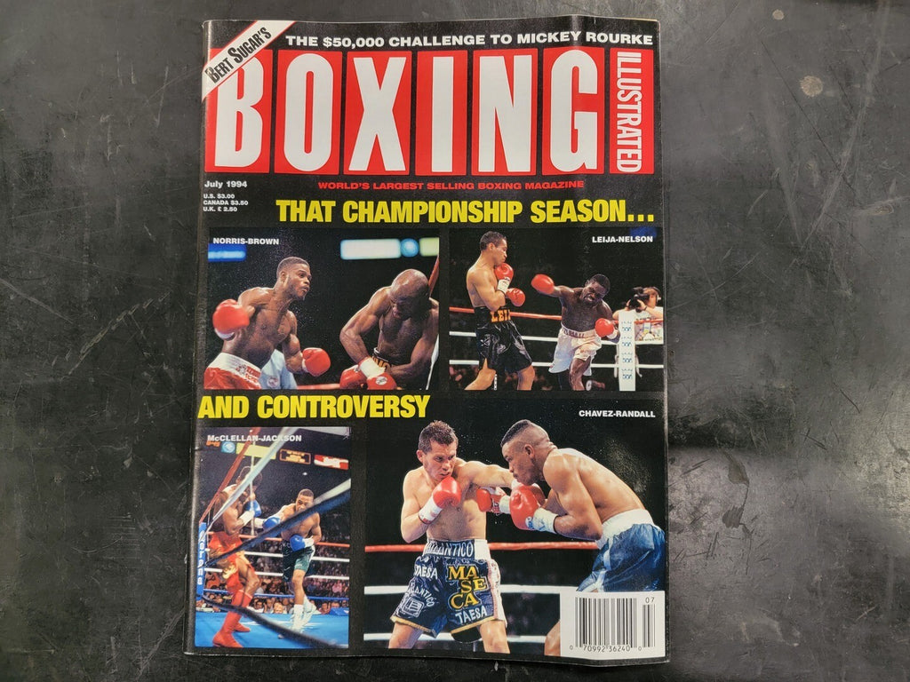 BOXING ILLUSTRATED July 1994 Magazine That Championship Season and Controversy
