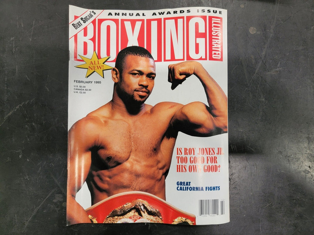 BOXING ILLUSTRATED February 1995 Magazine Roy Jones Jr.