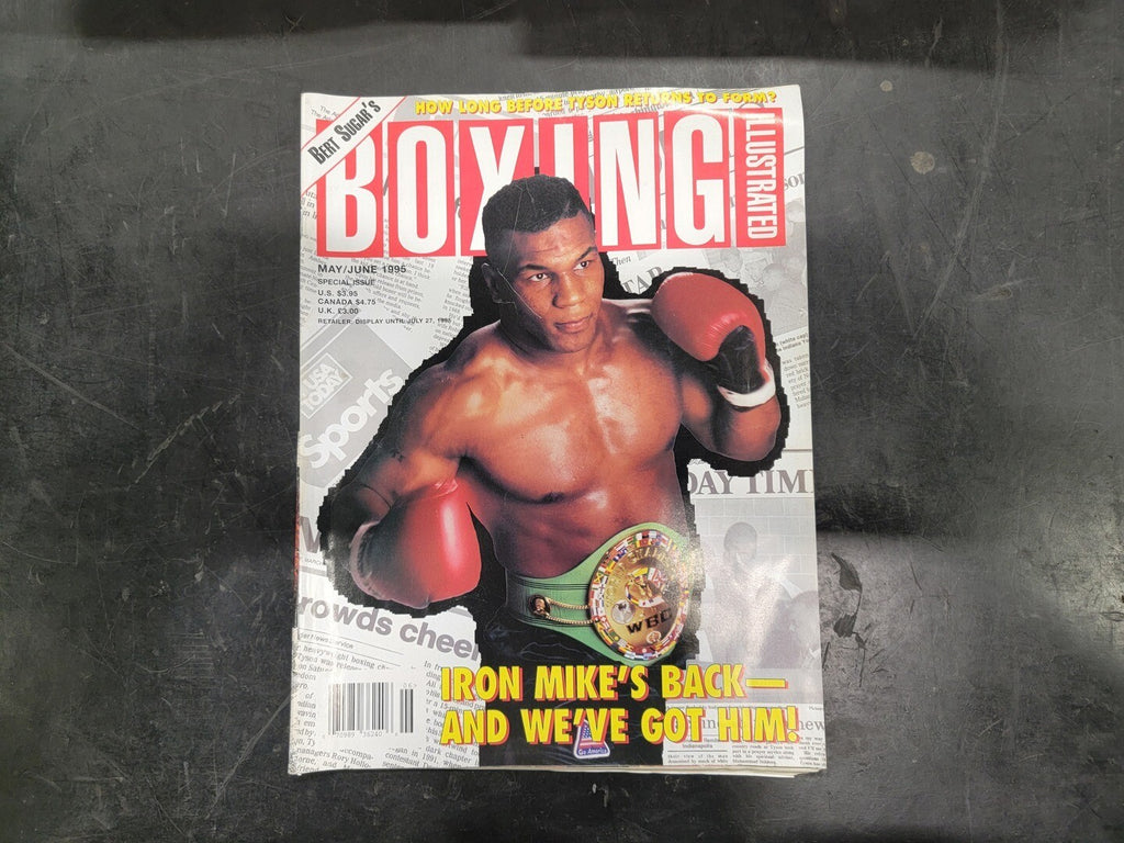 BOXING ILLUSTRATED May/ June 1995 Magazine Mike Tyson
