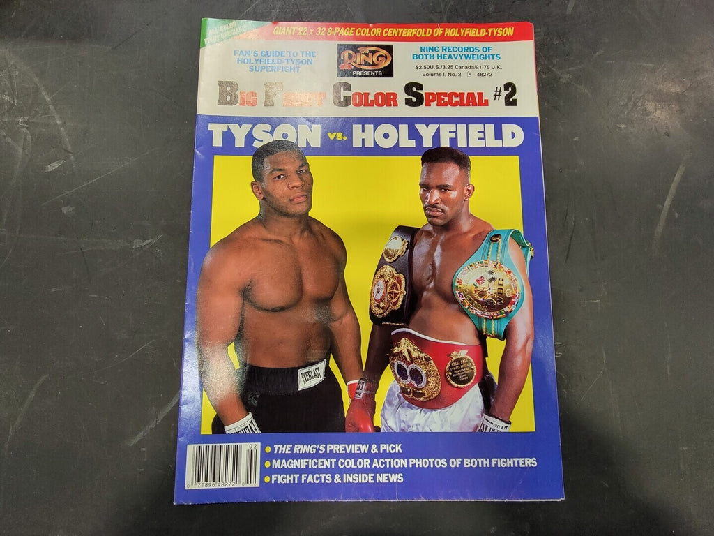 THE RING Magazine Tyson Vs. Holyfield Volume 1 No.2
