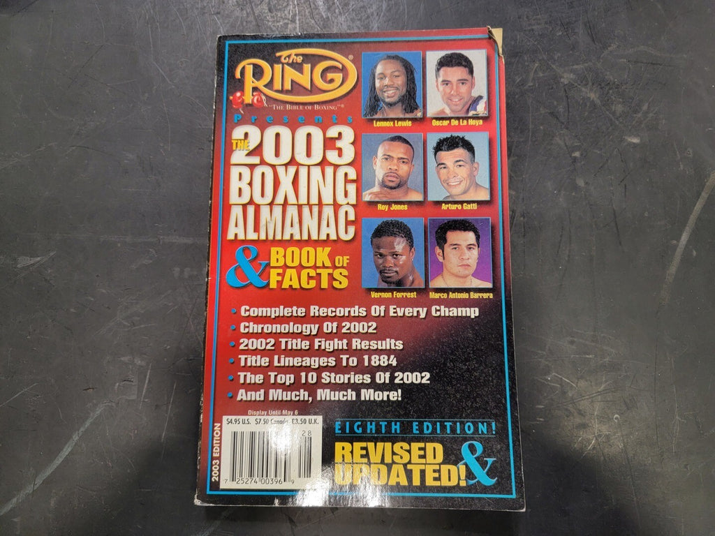 THE RING 2003 Boxing Almanac 