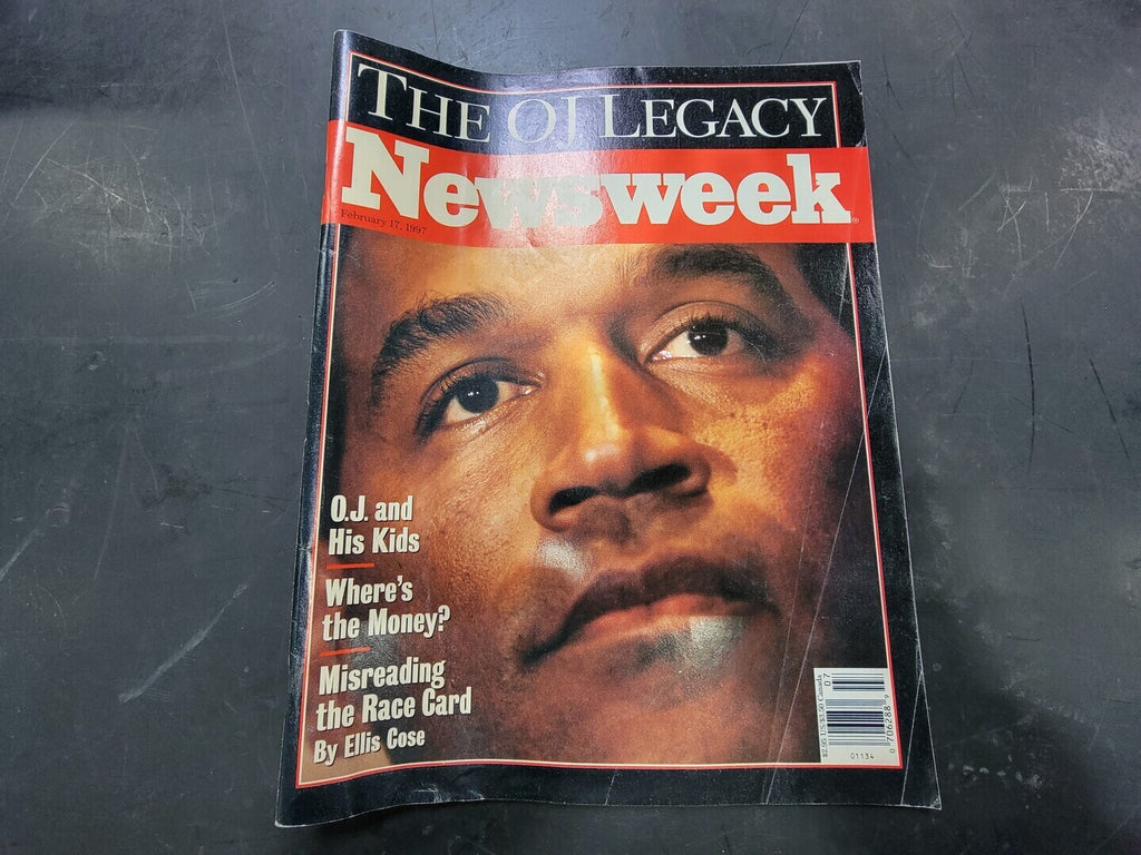 NEWSWEEK February 17 1997 Magazine Orenthal James Simpson