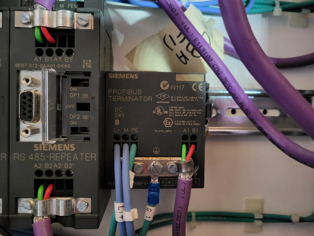 SIEMENS PROFIBUS Terminator 6ES7972-0DA00-0AA0 