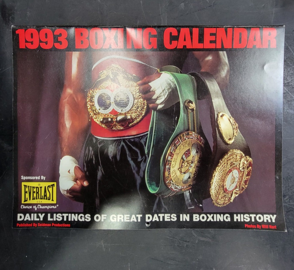 SEIDMAN PRODUCTIONS 1993 Boxing Calendar 