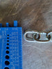 CAMPBELL 2/0 Passing Link Carbon Steel Chain 101 FT 0722927
