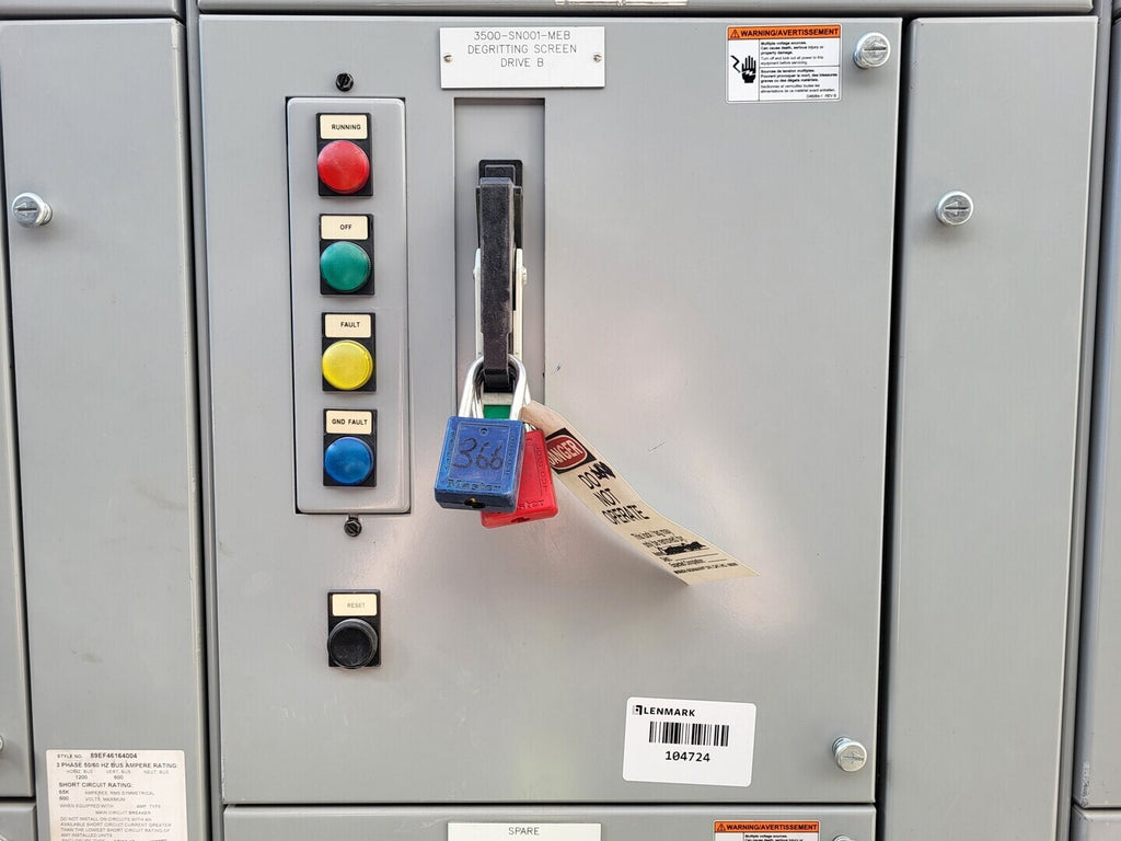 SIEMENS Full Voltage Non-Reversing MCC Bucket Size 2