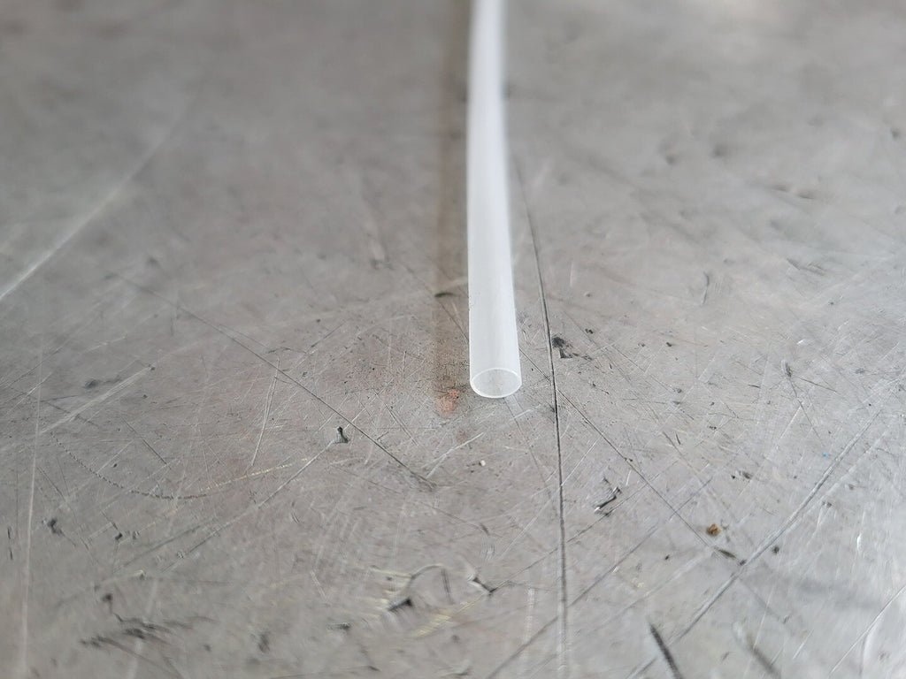 3M 1/4" Clear Heat Shrinkable Flexible Polyolefin Tubing FP-301 (Box of 42)