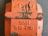 SKF Split Plummer Block Housing 3.93" Bore, SNH 518-615