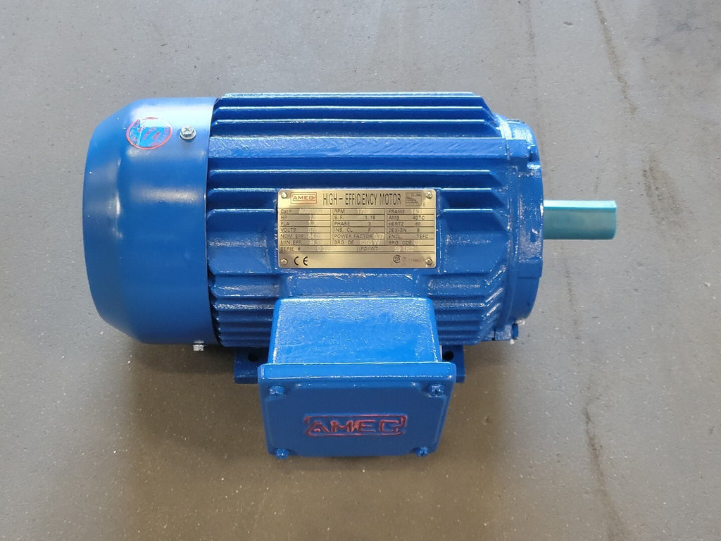 AMEG 1.5 hp, 575 volts, 1720 rpm, 145T Electric Motor AG001504