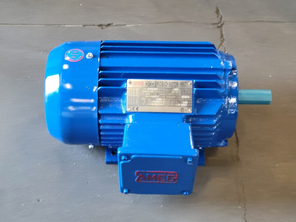 AMEG 2 hp, 230/460 volts, 3430 rpm, 145T Electric Motor AG002402