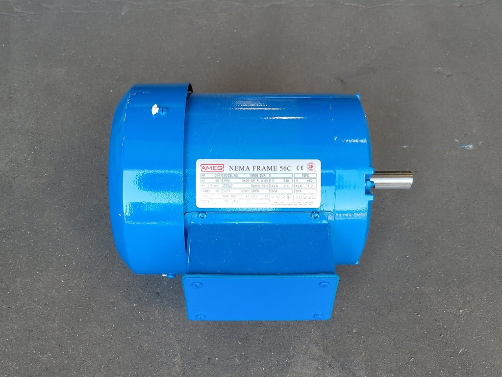 AMEG  3/4 hp, 230/460 volts, 3400 rpm, 56 Electric Motor YSN5612MA