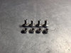 PAULIN 3/8"-16" x 3/4" 316 SS Carriage Bolt w/ Flange Nut HDW4KITSS